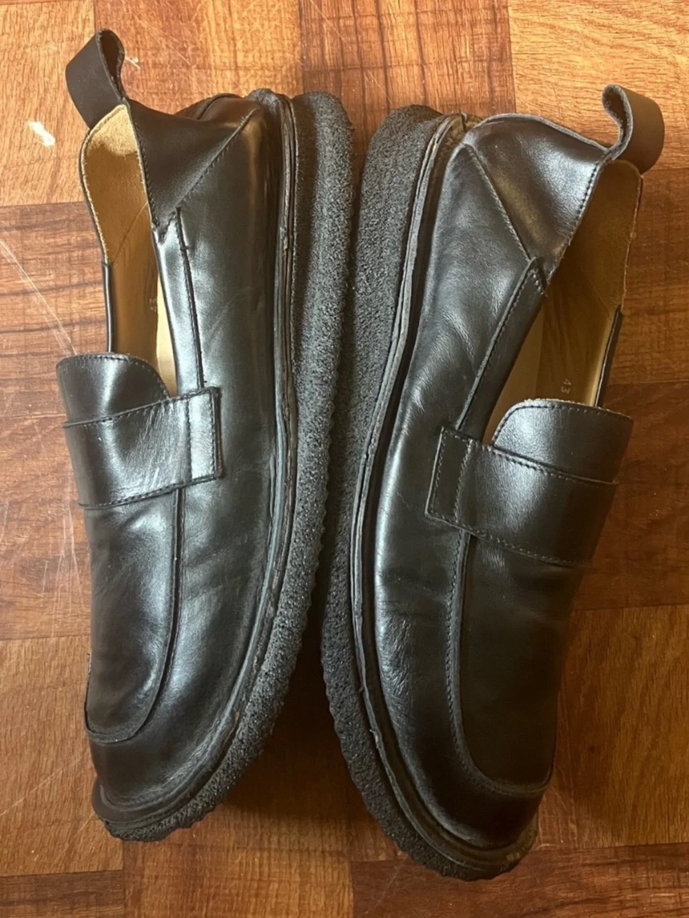 Moma Mens Black Loafer Ar Lux 43